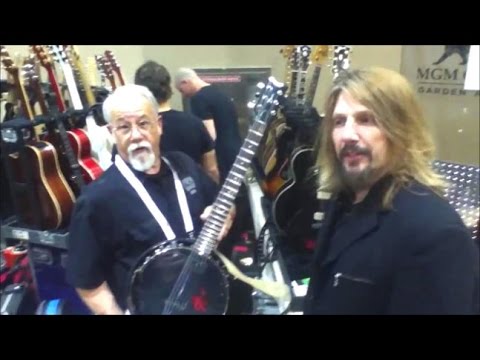 dean 6 string banjo ganjo guitar review open e tuning with guitar tech ed and sammy