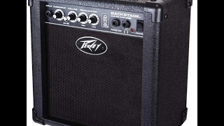Video thumbnail for Peavey Backstage 10 watt Guitar Amp Review by Kevys RC & Music