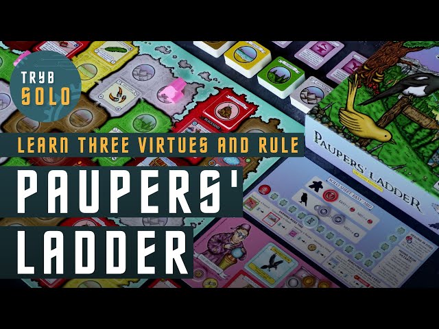 Paupers' Ladder Board Game video thumbnail
