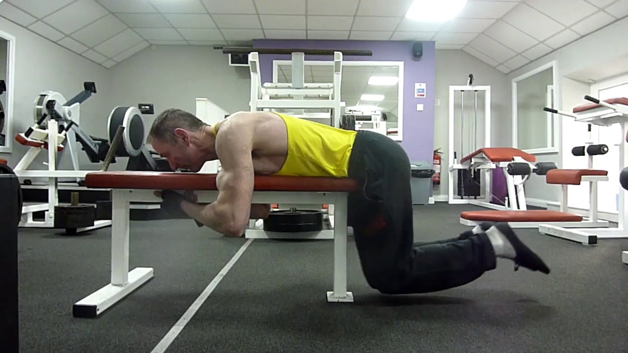 How to do Reverse Hyperextensions on a Flat Bench