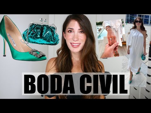 TODO SOBRE MI BODA CIVIL | Zapatos, bolso, restaurante y más detalles!