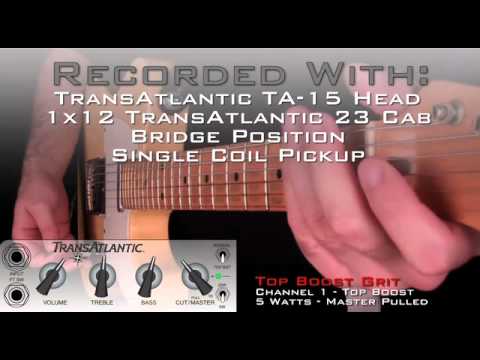 TransAtlantic TA-15 Ch. 1 Top Boost Grit