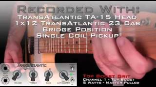 TransAtlantic TA-15 Ch. 1 Top Boost Grit
