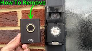 How To Remove Ring Door Bell Cover/Faceplate