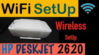 HP Deskjet 2620 WiFi SetUp, Wireless SetUp !!