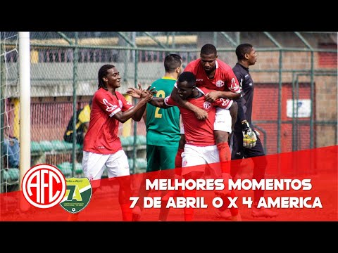 Melhores momentos da goleada do America na estreia na Copa Rio