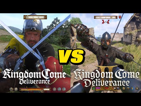Kingdom Come Deliverance 1 & 2 Combat Comparison
