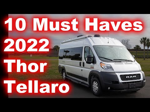 10 Must Have Accessories For Our Thor Tellaro 20K Class B Van