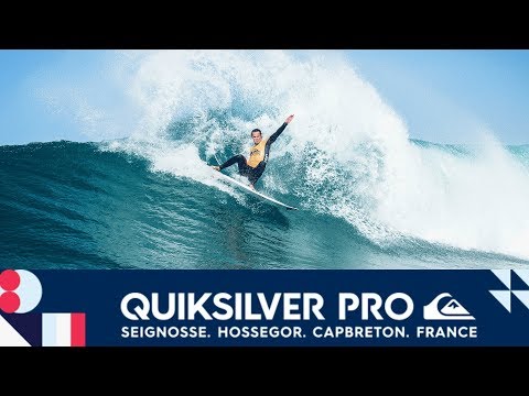 Smith vs. Igarashi vs. Lacomare - Round One, Heat 6 - Quiksilver Pro France 2017