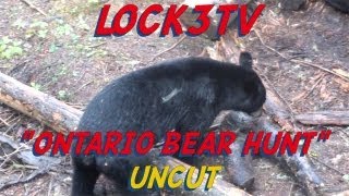 preview picture of video 'ONTARIO BEAR HUNT | UNCUT | LOCK3TV'