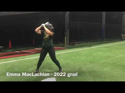 Emma Maclachlan 2022 Grad - Softball Skills Video