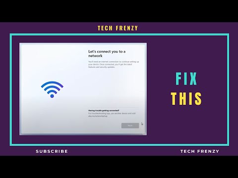 Lets connect you to a network Windows 11/10 | How to skip ? | [Simple Fix]