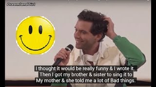 MIKA Giffoni 2017 - INNOCENT «LOLLIPOP» SONG (Funny moment | Eng sub)