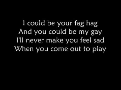 Lily Allen - Fag Hag (with lyrics)