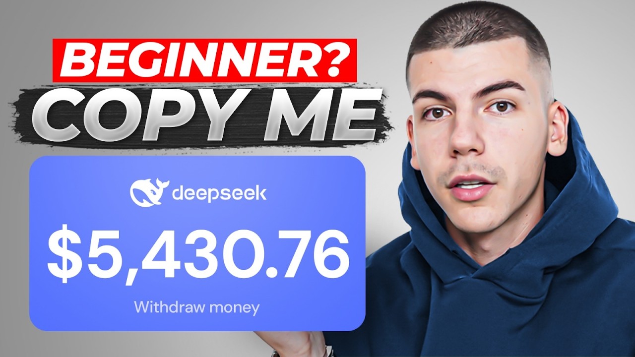 Easiest $125/Hour DeepSeek Tutorial (Make Money Online 2025)