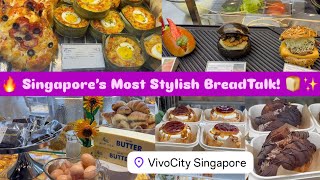 BreadTalk VivoCity 🍞 | Newly Revamped Outlet with 50+ Exclusive Bakes & Live Kitchen!