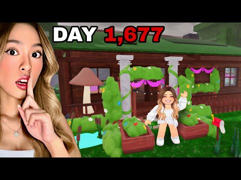 I Built A HOUSE In 99 Nights In The Forest..