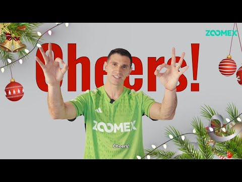 A Special Holiday Surprise from Dibu Martínez! 🎄 | Zoomex Official