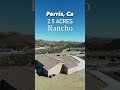 Perris, CA Rancho! Mande Texto “PCRR” a 626 600 3603 para todos los detalles.