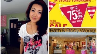INSANELY HUGE BATH & BODY WORKS SEMI-ANNUAL SALE HAUL