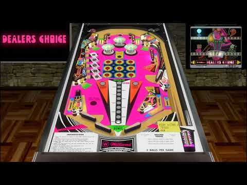 Dealers choice (williams 1973) Visual pinball