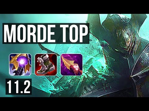 MORDEKAISER vs DARIUS (TOP) | 2.2M mastery, 14/2/7, Godlike | NA Master | v11.2