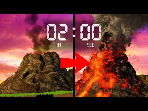 2 Minute Timer VOLCANO 🌋