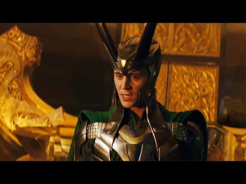 Loki On The Throne Scene - Thor (2011) Movie CLIP HD