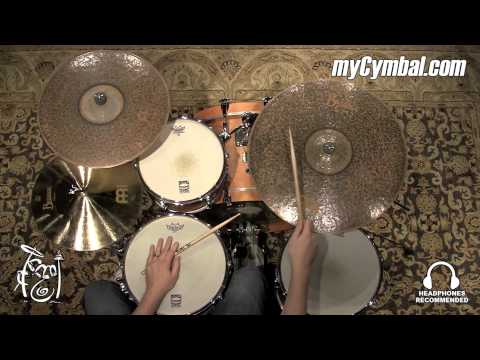 Meinl 22" Byzance Dark Extra Thin Ride Cymbal - 2103g (LTD-B22DAETR-51215T)