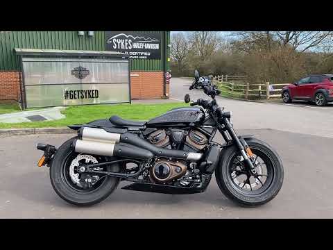 2021 Harley-Davidson RH1250S Sportster S in Vivid Black