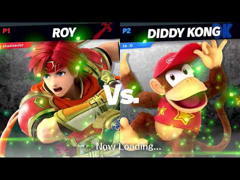 Clemson Smash Series 39 - WS - Shadowdot (Roy) vs. KB2 (Diddy Kong) - HDR