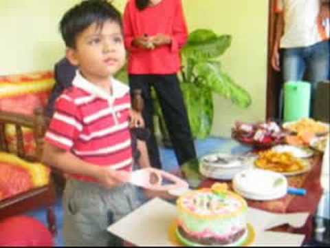 Happy Birthday To Haziq (09-09-08)