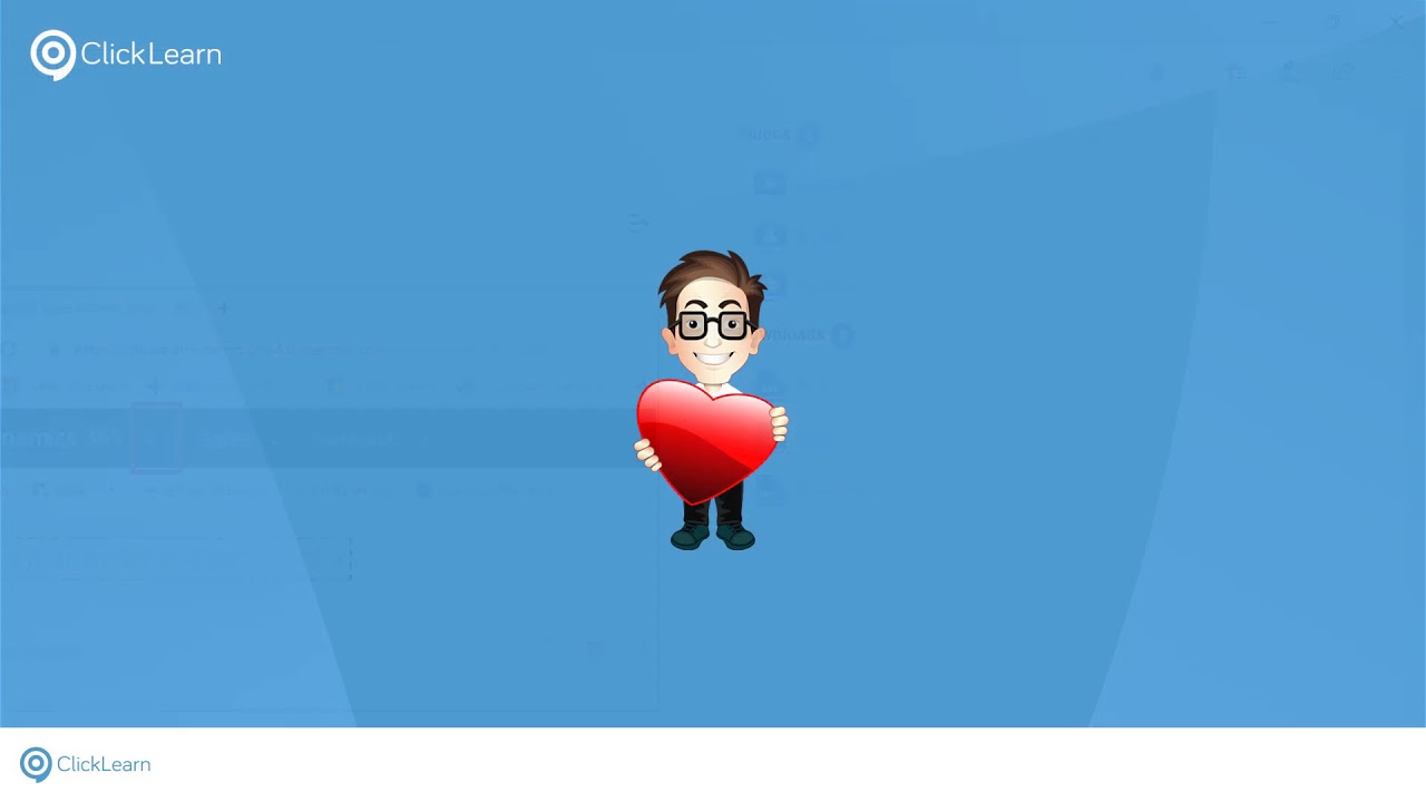 ClickLearn For Microsoft Dynamics 365/CRM - demonstration