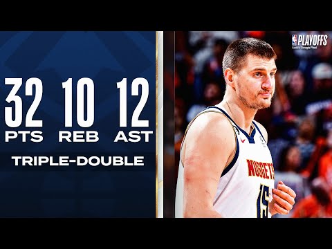 Nikola Jokic Drops TRIPLE-DOUBLE In Nuggets Game 6 W! | May 11, 2023