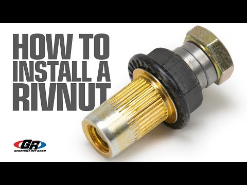 How To | Installing Rivnuts on your Jeep
