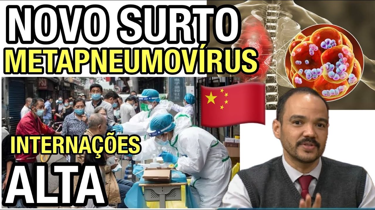 Novo Surto de Metapneumovírus Humano (hMPV) na China: Entenda o Risco e Como se Proteger