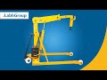 hydraulic mobile floor crane best quality mobile floor crane manufacturer labh group