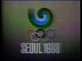 Olympia 1988 Offizieller Sendungsbeginn Olympic Broadcasting Aus Meinem VHS Archiv Digitalisiert