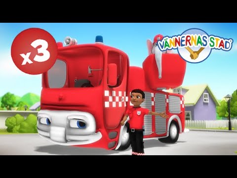 Full fart i Vännernas Stad 🚑🚒🚓