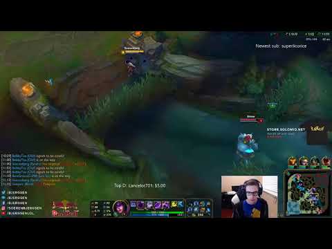 Bjergsen vs Faker Syndra vs Ryze  Mid  Patch 7.17