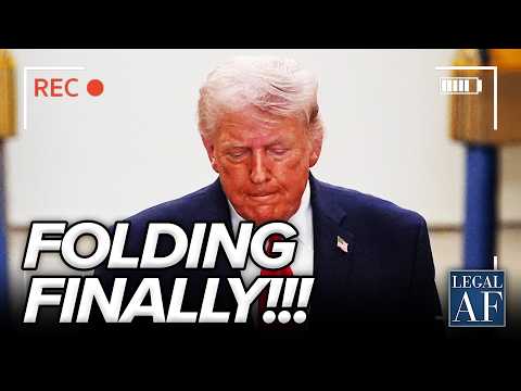 Trump FINALLY FOLDS in DEFEAT after Screwing AMERICANS