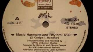 Optik "Music Harmony and Rhythm"