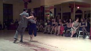 Zoya Altmark and Michael Nadtochi at SALON REALE, nyc 2013 - Argentine Tango - Improvisation