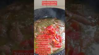 Use Raw tomatoes 🍅 More reduce canned tomatoes 🍅  #shorts