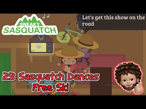 Sneaky Sasquatch - Sasquatch Dance | Free Ski