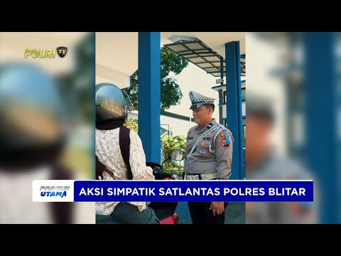 AKSI SIMPATIK SATLANTAS POLRES BLITAR DALAM OPERASI PATUH SEMERU 2025