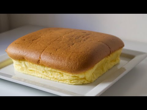 Cotton Souffle Cake | Castella Cake with only 5 Main Ingredients | Fluffy Castella | jan's baking