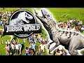 Carnivore Rampage Vs. A Human Zoo! - Jurassic World Evolution Gameplay