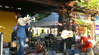 Band Jam &amp; Intros - David Luning Band Live @ Summer Nights on the Green windsor, CA 8-17-17