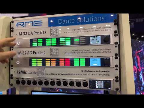 Dale Pro Audio - RME M-32 Pro II Converters at InfoComm 23